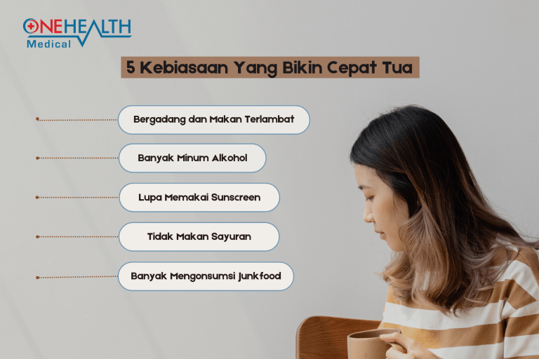 5 Kebiasaan yang Bikin Cepat Tua