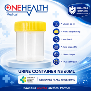 URINE CONTAINER NON STERILE 60ML