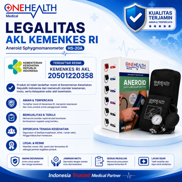 Nehelith ANEROID SPHYGMOMANOMETER HS-20A – OneHealth.id