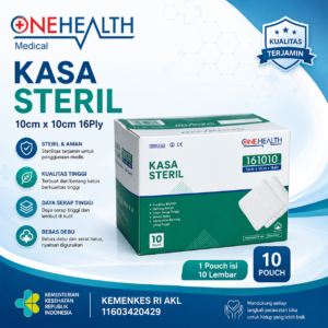 KASA STERIL 10cm x 10cm 16Ply (10Pouch)